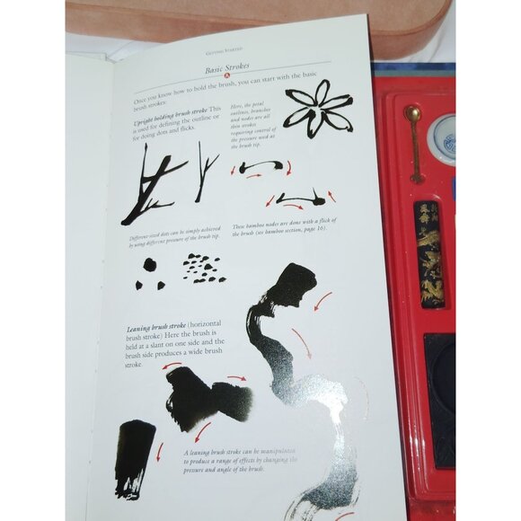 Chinese Brush Painting Workstation Kit: Brushes Paints Ink Stone - Picture 4 of 4